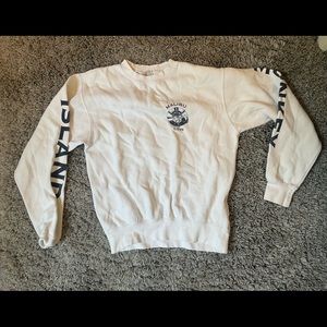 Brandy White Crewneck